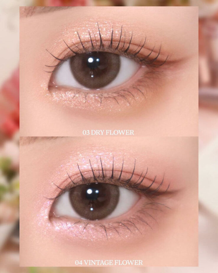 韓國 BBIA Ready To Wear Eye Palette #Flower Market 系列 6色眼影盤 - 2色選擇