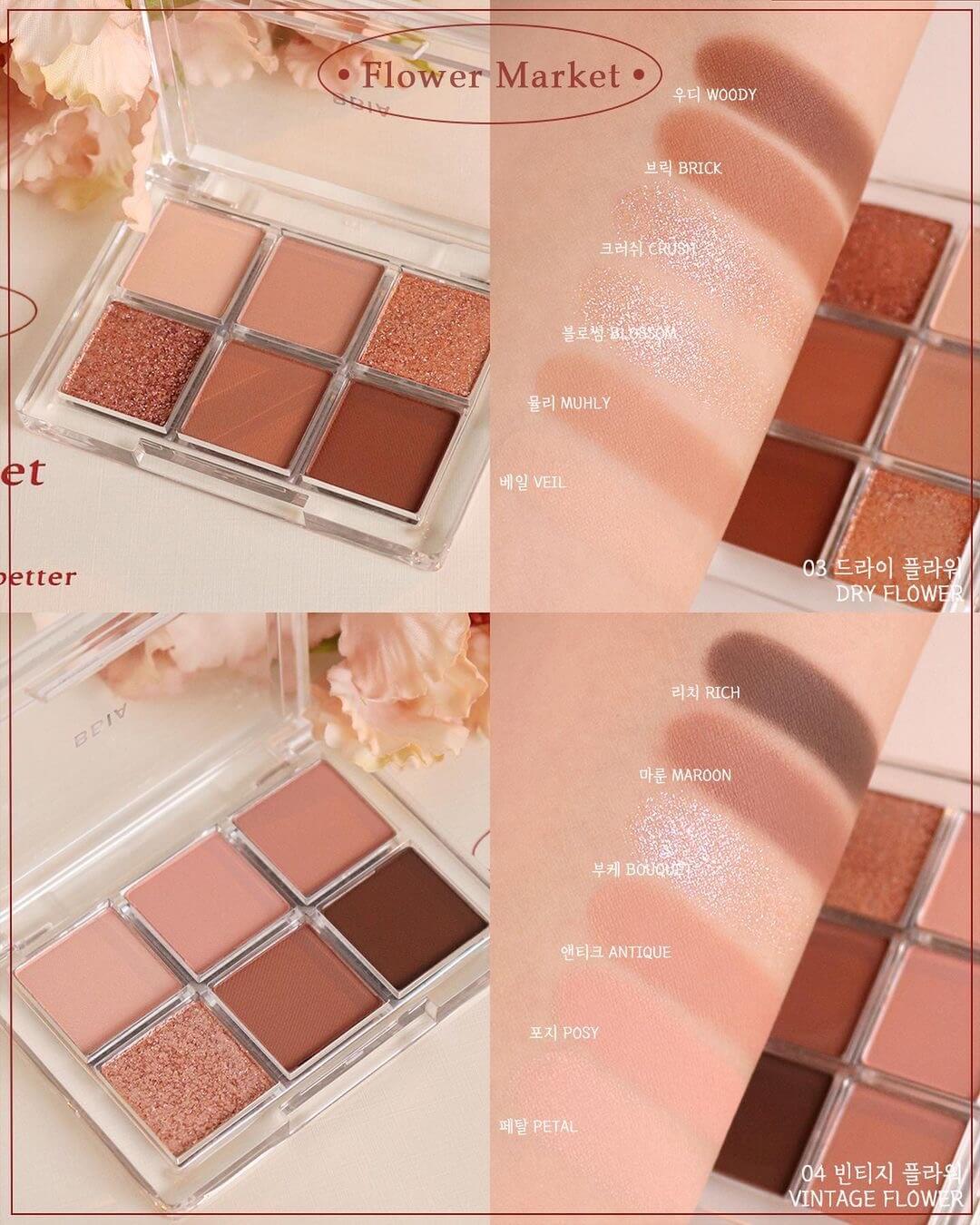 BBIA-READY-TO-WEAR-EYE-PALETTE-cover-6 韓國 BBIA Ready To Wear Eye Palette #Flower Market 系列 6色眼影盤 - 2色選擇