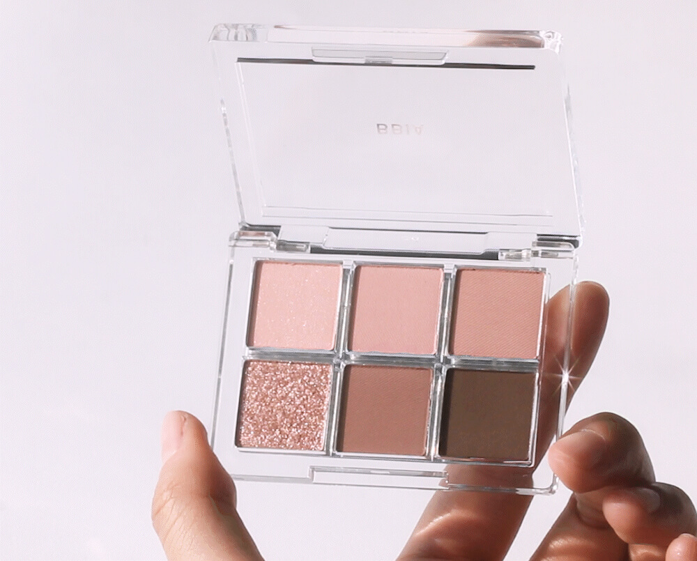 韓國 BBIA Ready To Wear Eye Palette #Flower Market 系列 6色眼影盤 - 2色選擇