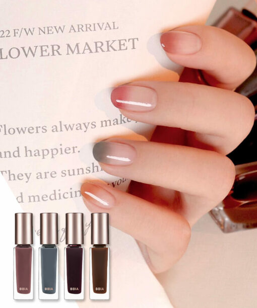 韓國 BBIA Ready To Wear Nail Color 3 輕裸果凍指甲油 #Flower Market系列 - 4色選擇