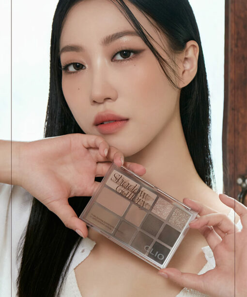 韓國 CLIO Shade & Shadow Palette 12色妝容綜合盤眼影盤 Misco 聯名款 - 01 Shadow Gallery