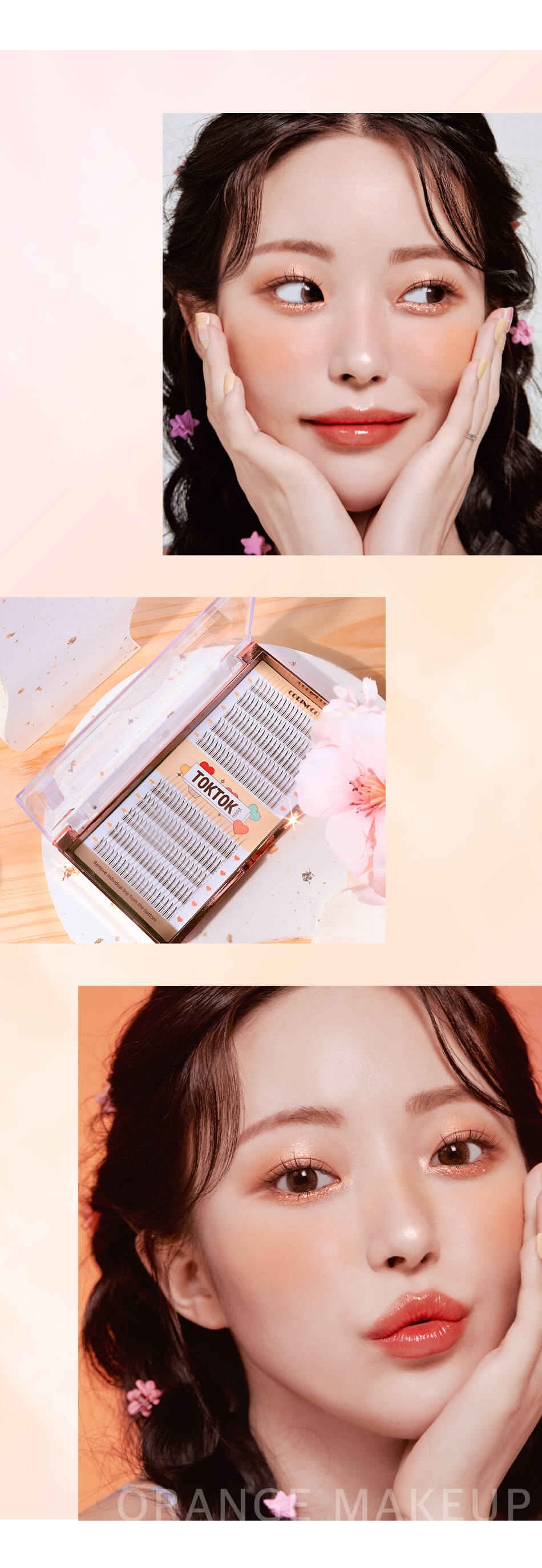 韓國 CORINGCO TokTok Hara Filter Eyelash 仙女單株假眼睫毛 - 多款選擇