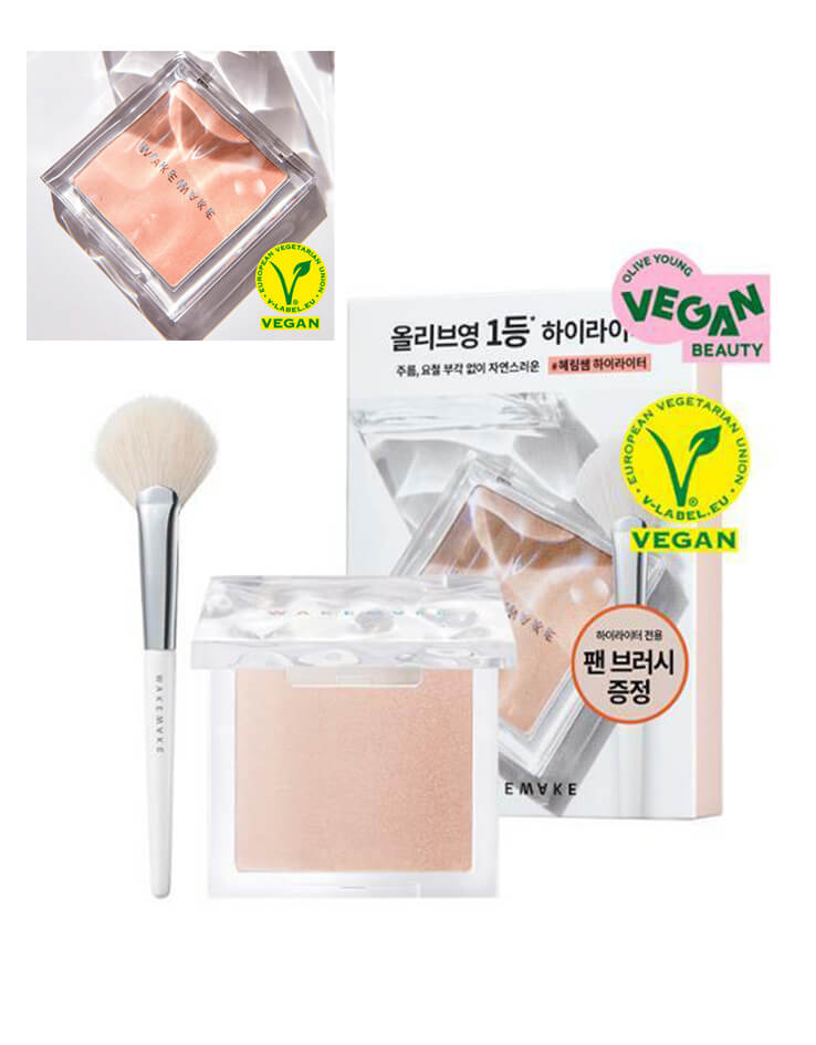 韓國 WakeMake Mix Blurring Volume Highlighter 水波漸變高光連FilliMilli 高光掃限量套裝