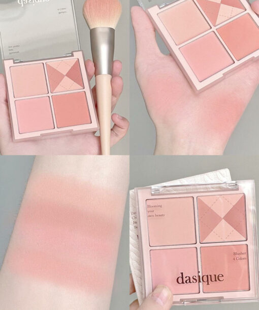 \ 🧶秋季針織系列 / 韓國 dasique Blending Mood Cheek #04 Beige Knit 4色全啞光胭脂盤