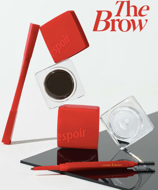 〖1秒定型〗韓國 Espoir X Minsco The Brow Lifting Wax 純素1秒定型塑眉蠟+眉刷組合 - 2色選擇