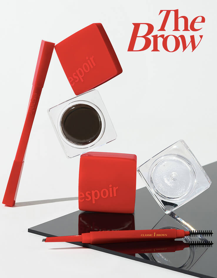 〖1秒定型〗韓國 Espoir X Minsco The Brow Lifting Wax 純素1秒定型塑眉蠟+眉刷組合 - 2色選擇