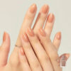 韓國 Romand Mood Pebble Nail #Muteral Nude Series 持久水亮光滑鵝卵石指甲油 – #19 BARE PEACH