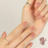 韓國 Romand Mood Pebble Nail #Muteral Nude Series 持久水亮光滑鵝卵石指甲油 – #20 NOUGAT ROSE