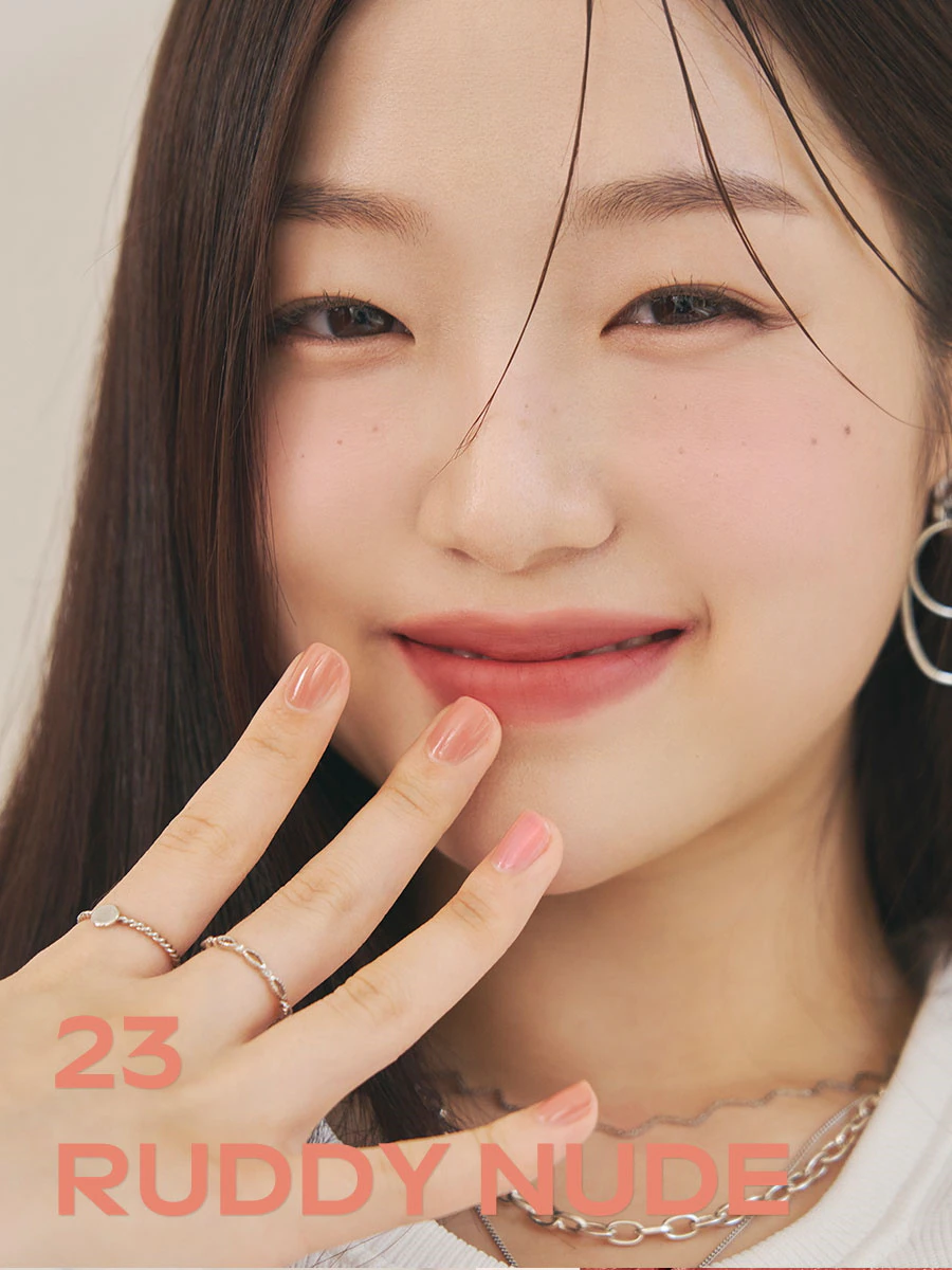 韓國 Romand Zero Matte Lipstick #Muteral Nude Series 零感啞光唇膏 21-23 – #23 Ruddy Nude
