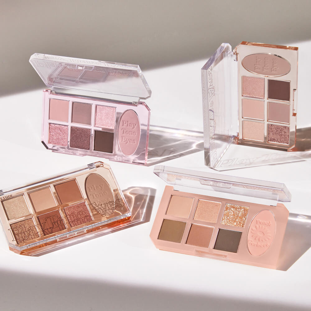 韓國 Etude Play Tone Eye Palette 7色眼影胭脂多功能妝容綜合盤 - Blushed Rose