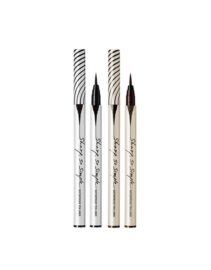 韓國 CLIO Sharp So Simple Waterproof Pen Liner 極細防水眼線液筆 - 2色選擇