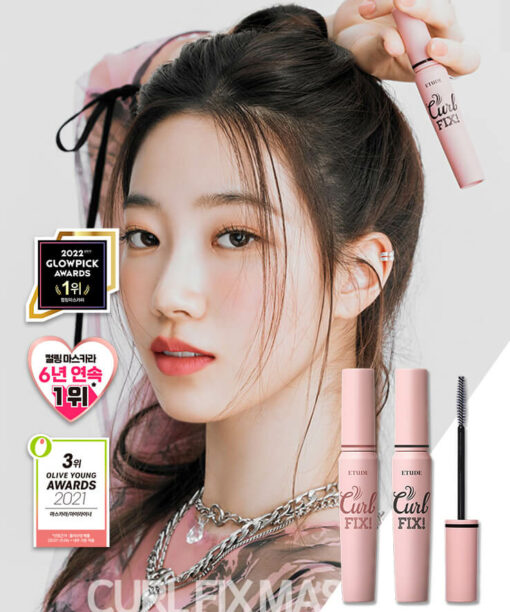 韓國 Etude House Curl Fix! Mascara 24小時捲翹防水防暈染睫毛膏 - 2色選擇