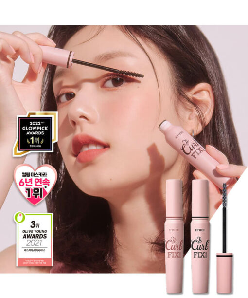 韓國 Etude House Curl Fix! Mascara 24小時捲翹防水防暈染睫毛膏 - 2色選擇