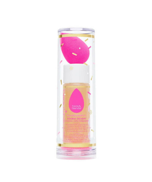 【限量超值SET】BeautyBlender Double Delight Essential Set 美妝蛋連美妝蛋專用清潔 - 3件套裝