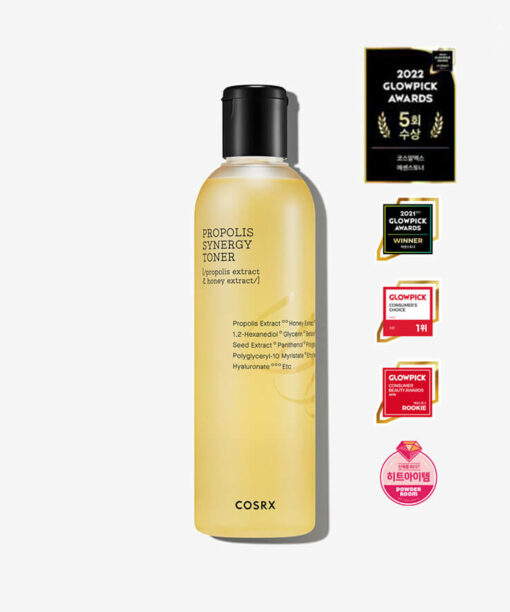 韓國 COSRX 皇牌 Full Fit Propolis Synergy Toner 抗氧化抗初老82%黑蜂膠精華爽膚水