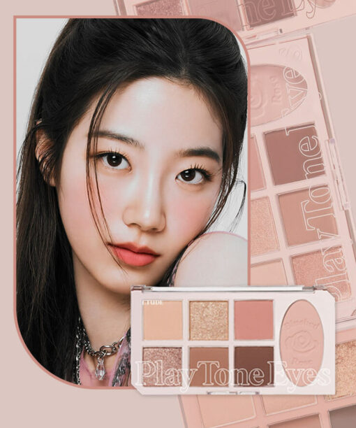 ＼新品／韓國 Etude Play Tone Eye Palette 7色眼影妝容綜合盤 - 🌹 Blushed Rose 胭紅玫瑰