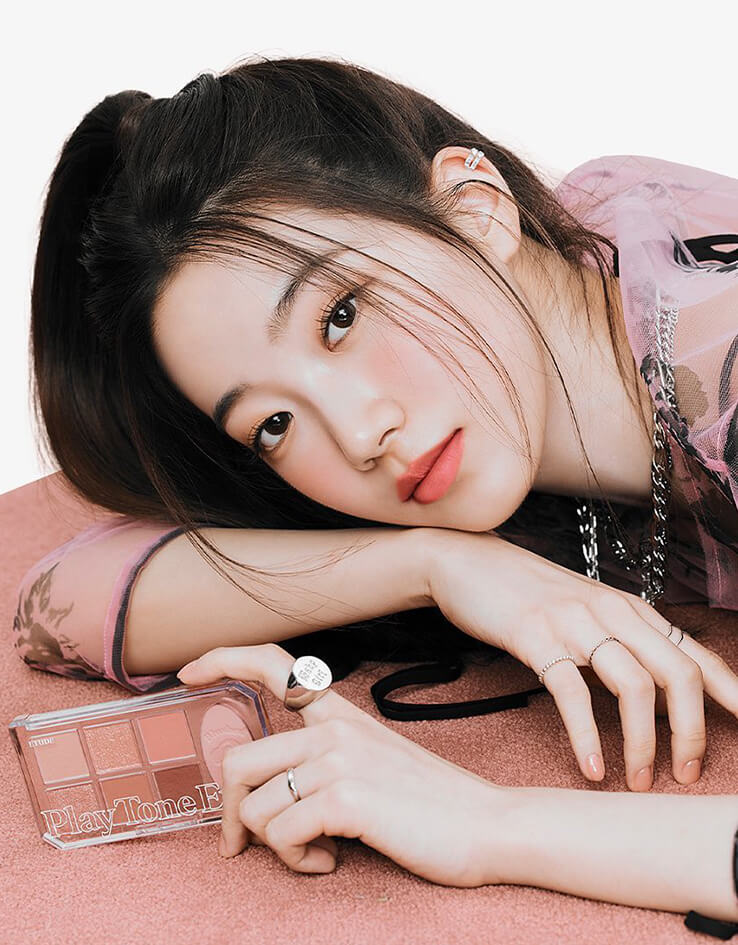 ＼新品／韓國 Etude Play Tone Eye Palette 7色眼影妝容綜合盤 - 🌹 Blushed Rose 胭紅玫瑰