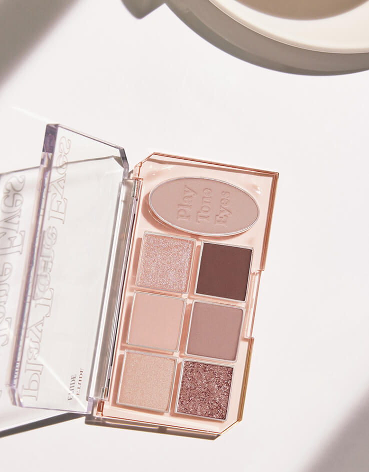 韓國 Etude Play Tone Eye Palette 7色眼影妝容綜合盤 - ☕ Nude Milk Tea 裸系奶茶