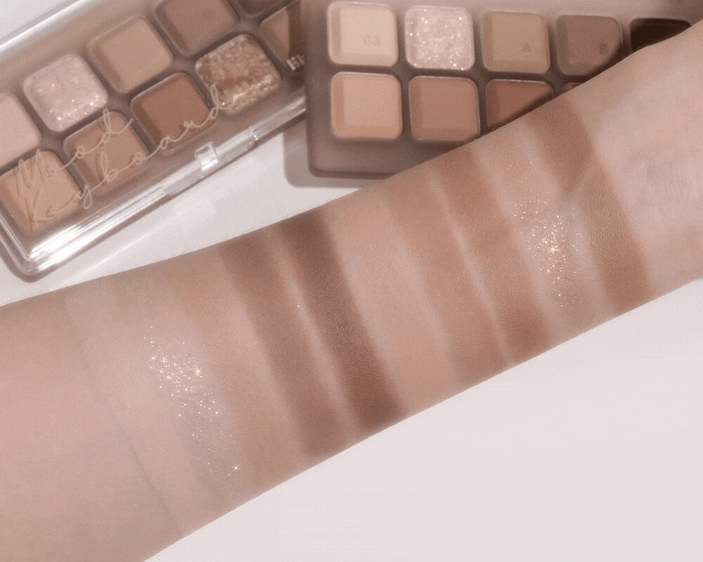 韓國 Lilybyred〖Ash Letter Edition〗Mood Keyboard Palette 鍵盤10色眼影盤 - 3色選擇