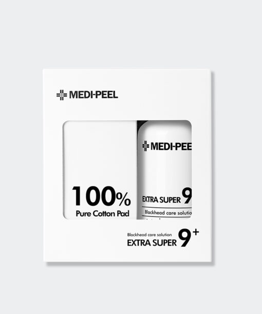 韓國 Medi Peel Extra Super 9+ Blackhead Care Solution 黑頭清道夫淨鼻清潔液連濕敷綿片套裝