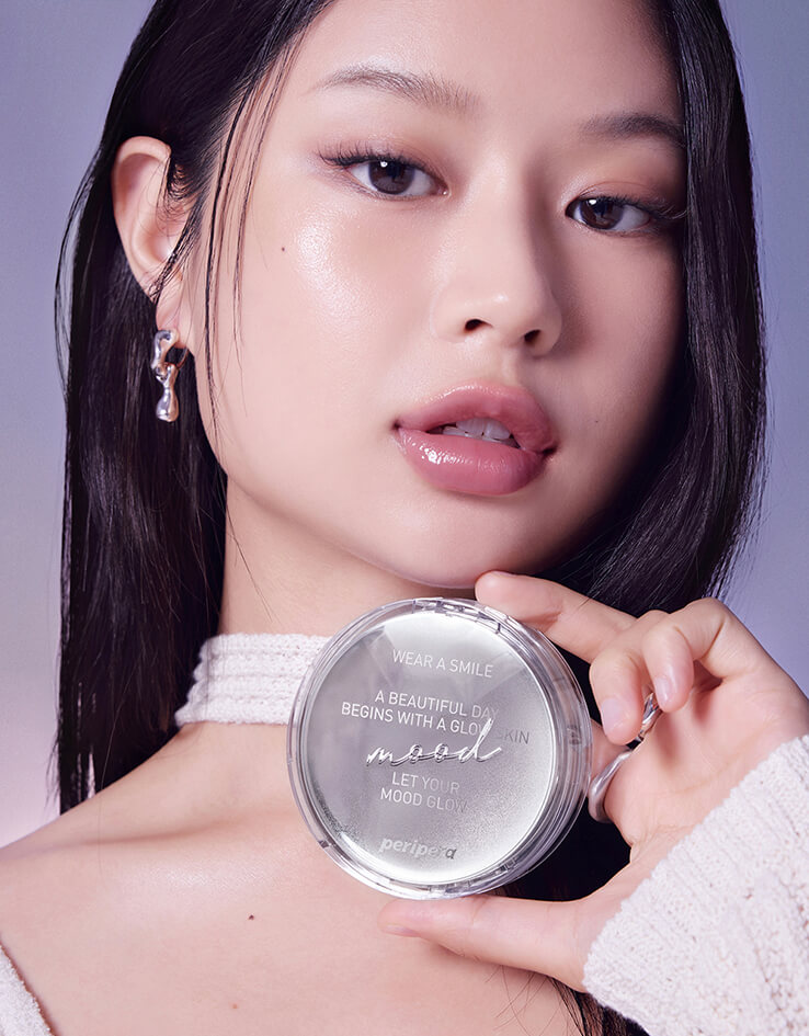 韓國 Peripera Mood Vegan Glow Cushion 純素晶透水光氣墊 - 3色選擇