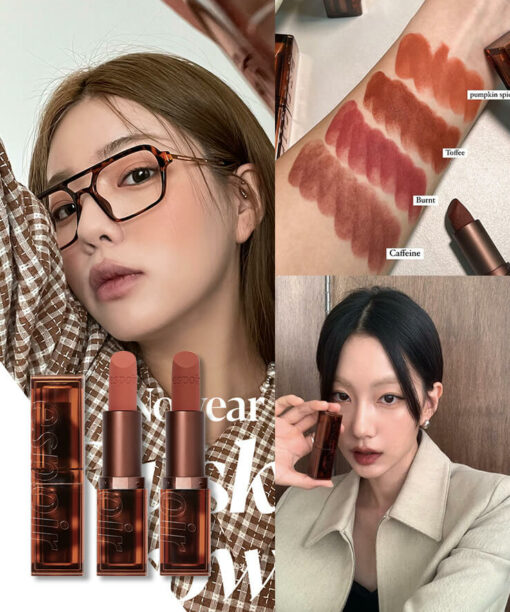 【限量色琥珀唇膏】Espoir Nowear Capsule Collection Dusky Brown 棕調絲絨霧面唇膏 - 4色選擇