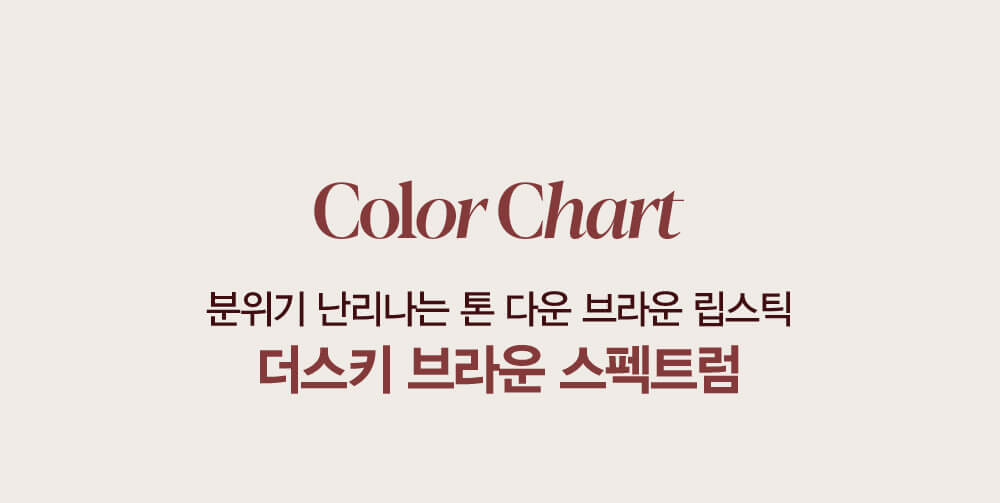 【限量色琥珀唇膏】Espoir Nowear Capsule Collection Dusky Brown 棕調絲絨霧面唇膏 - 4色選擇