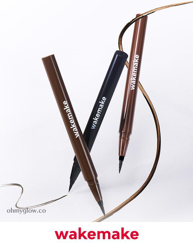 最新包裝！ 韓國 WakeMake Any Proof Pen Eyeliner 24小時防水防油持久眼線液筆 - 3色選擇