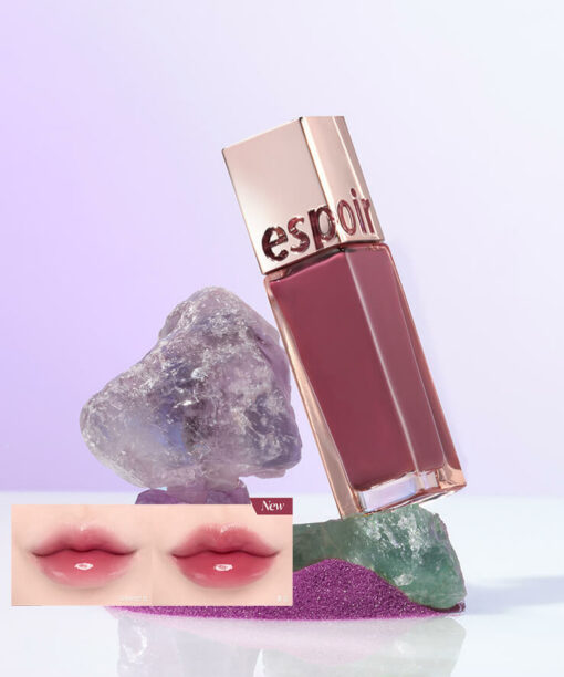 【最新色入！】韓國 Espoir Couture Lip Tint Shine 瑩潤方管鏡面唇釉- Lavender Quartz