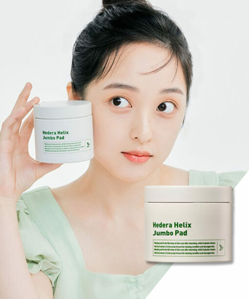 韓國 Milk Touch Hedera Helix Relaxing Jumbo Pad 💚常春藤舒緩保濕Jumbo爽膚棉片💚