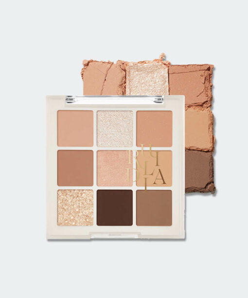 韓國 RULIDIA Multi-Use Shadow Palette 基礎實用多用途大地色系9色眼影盤 - #01 BASIC