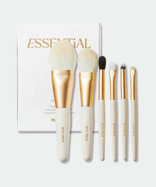 韓國 RULIDIA 365 Essential Brush Set 妝容必備6件掃具套裝