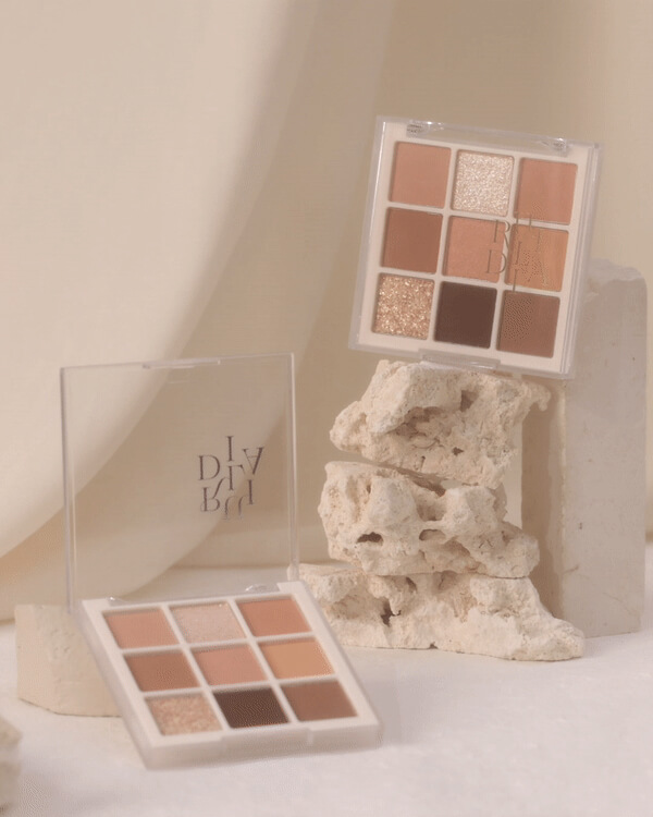 韓國 RULIDIA Multi-Use Shadow Palette 基礎實用多用途大地色系9色眼影盤 - #01 BASIC