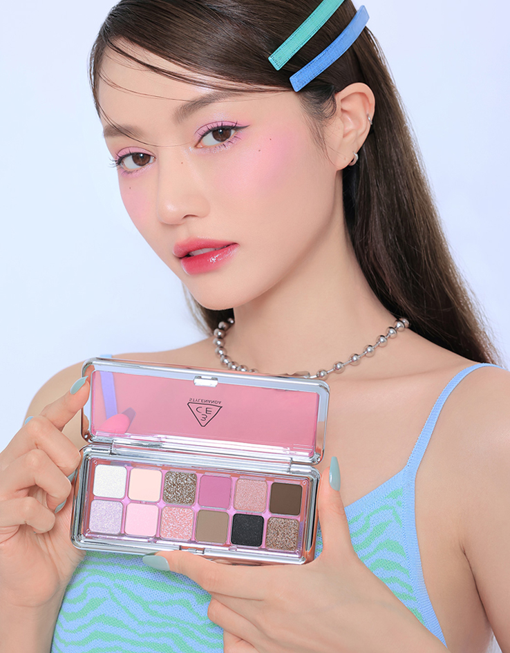 韓國 3CE New Take Eyeshadow Palette 12色眼影盤 #Creative Filter