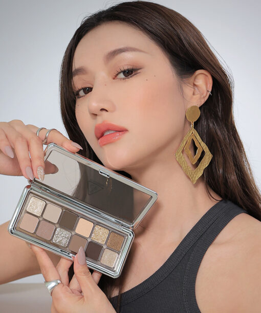 韓國 3CE New Take Eyeshadow Palette 12色眼影盤 #Raw Neutrals