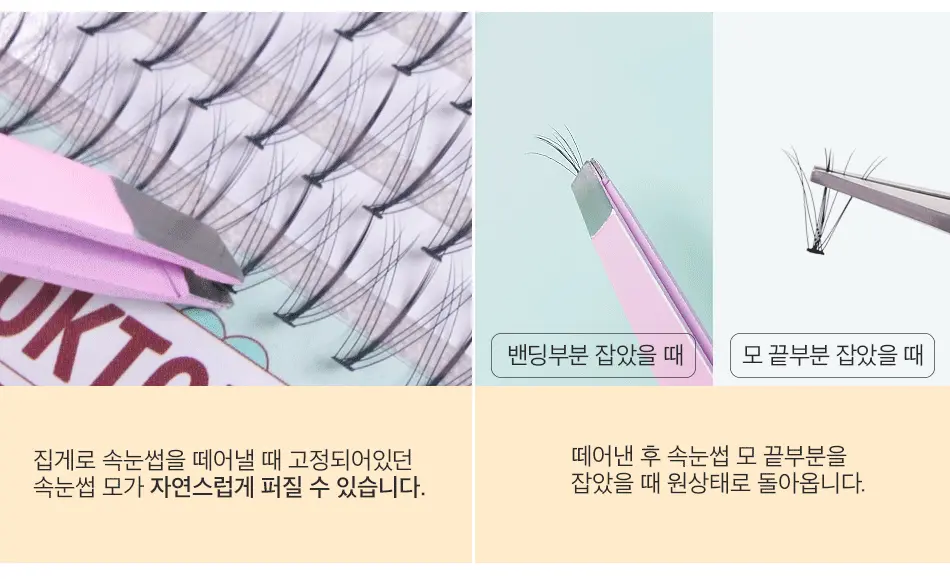 韓國 CORINGCO TokTok Hara W Eyelash 仙女單束假眼睫毛W型 – 多款選擇