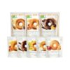 〖韓國 Olive Young 熱賣低卡零食〗Delight Project Bagel Chip 低卡低熱量貝果餅乾 - 8款味道(可可肉桂/pizza/香蒜牛油/蜂蜜牛油/奶油濃湯/玉米濃湯/蘋果)