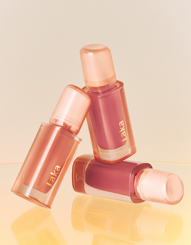 韓國 Laka Jelling Nude Gloss 果汁鏡面水潤唇釉 #302-305 - 4色選擇