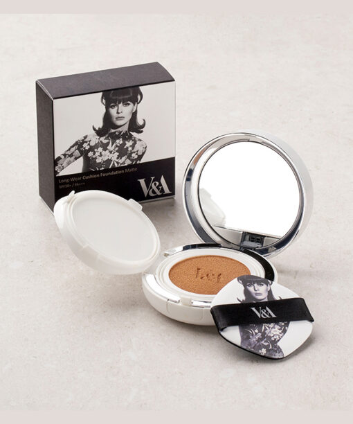 韓國大熱 designer label 高級氣墊 V&A Long-Wear Cushion Foundation Matt 長效持久啞緻霧面白盒氣墊粉底 - 2色選擇