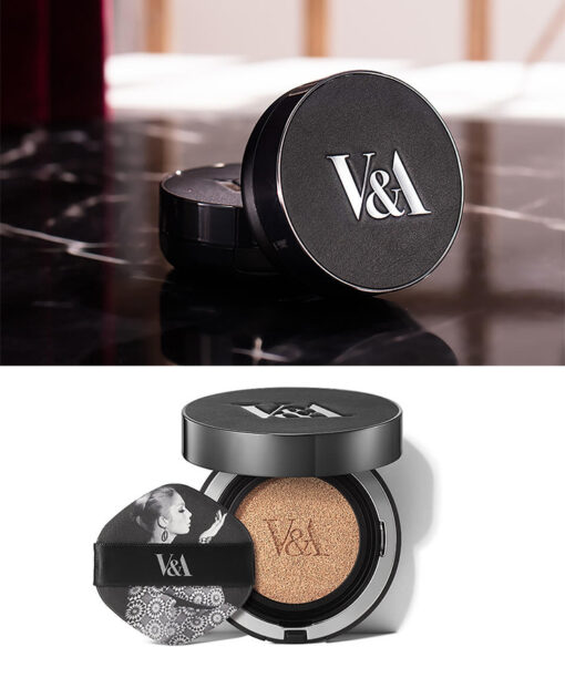 ＼超值優惠連補充裝組合！／V&A Long Wear Cushion Foundation 50小時長效持久水潤奶油肌黑盒氣墊粉底連補充裝 - 3色選擇