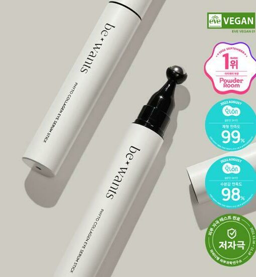 韓國 be wants Phyto Collagen Eye Serum Stick 純素膠原蛋白眼部精華舒壓滾珠棒