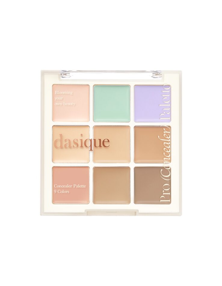 韓國 dasique Pro Concealer Palette 🎨校正調色9色多功能遮瑕盤