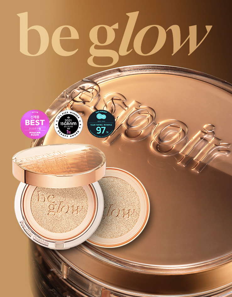 ＼2022最新款／ 韓國 Espoir Pro Tailor Be Glow Cushion New Class SPF42 PA++ (+Refill) 水潤保濕光彩氣墊粉底連補充裝 - 5色選擇
