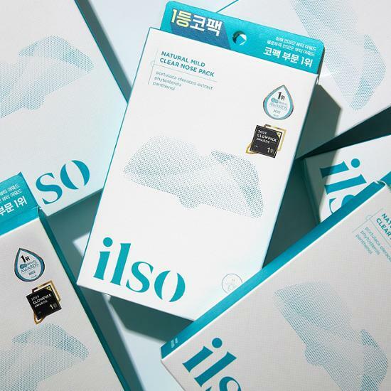 韓國 ilso Natural Mild Clear Nose Pack 天然溫和清黑頭粉刺鼻頭貼