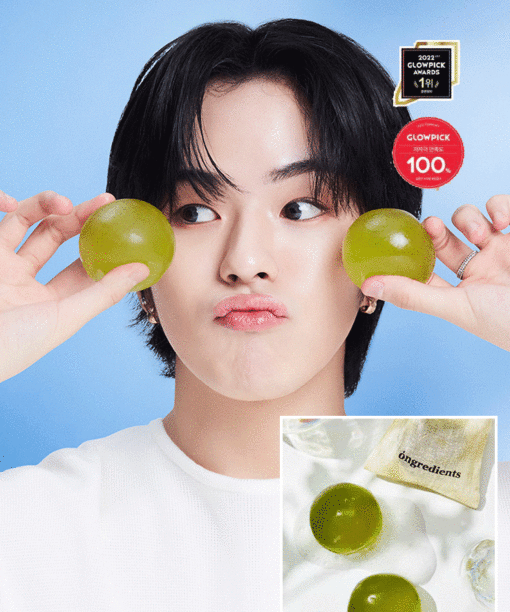 韓國 Ongredients Jeju Greentea Cleansing Ball 濟洲綠茶有機純淨果凍潔面球