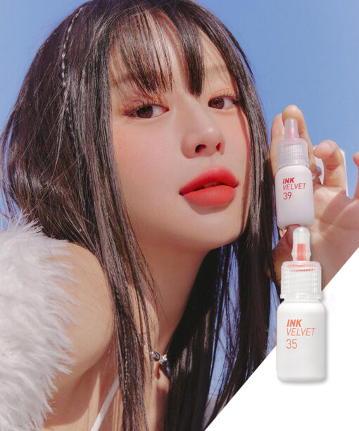 韓國 peripera Ink Velvet Tint ☁️ Weather Collection 氣象廳系列 絲絨霧面墨彩奶瓶唇釉 #35-39 - 5色選擇