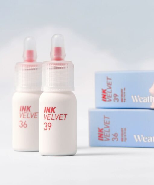 韓國 peripera Ink Velvet Tint ☁️ Weather Collection 氣象廳系列 絲絨霧面墨彩奶瓶唇釉 #35-39 - 5色選擇