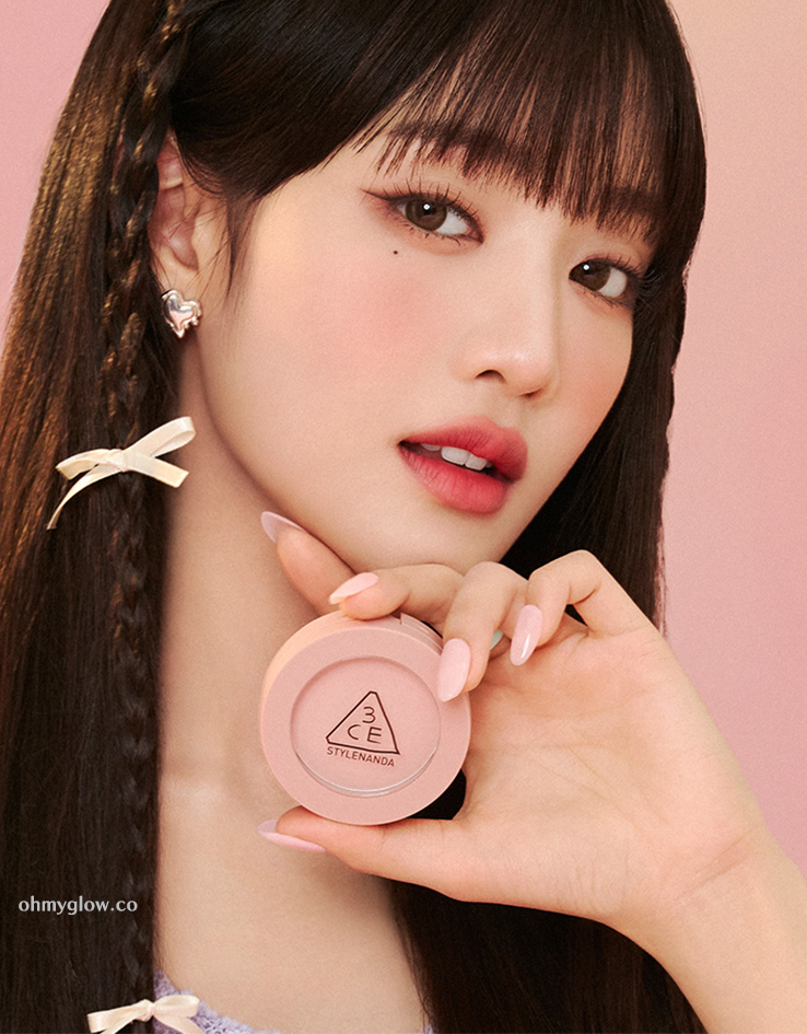 韓國 3CE Face Blush 柔霧單色胭脂 - 多色選擇