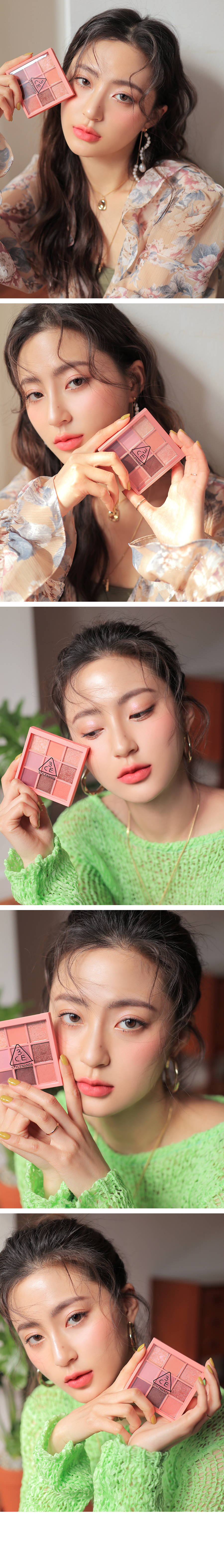 韓國 3CE Multi Eye Color Palette 9色眼影盤 #Beach Muse