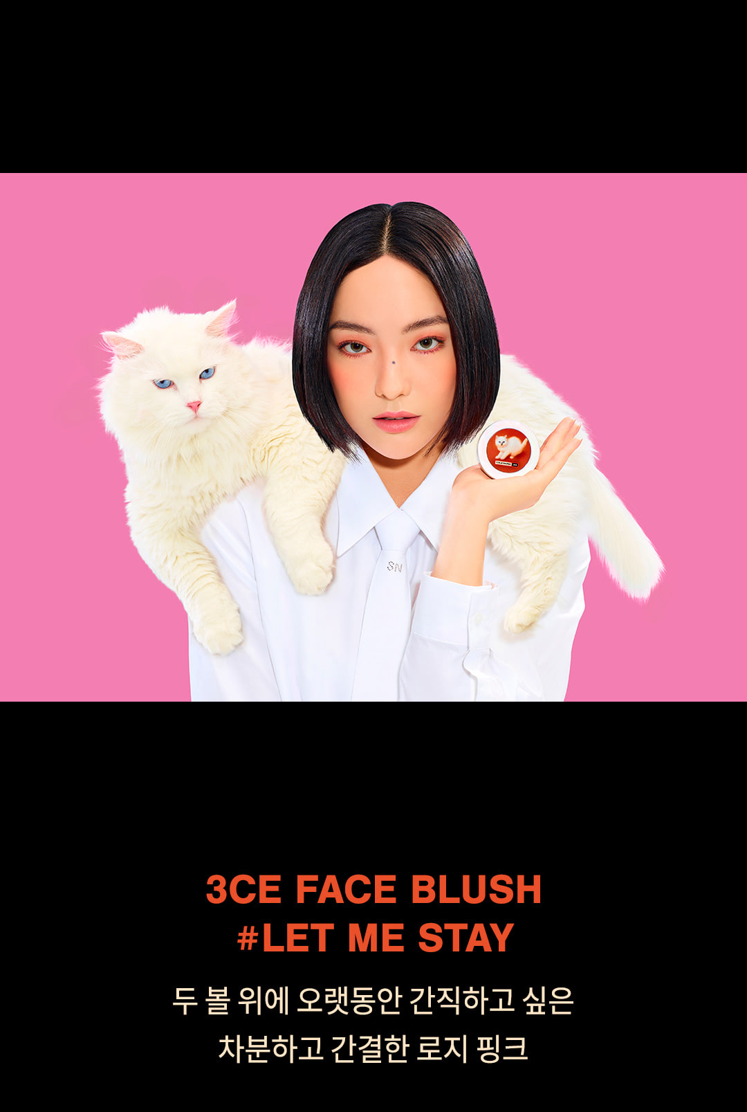 韓國 3CE聯名系列 [3CE X TOILETPAPER] 3CE Face Blush 柔霧單色胭脂 #FIG DIVE